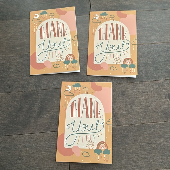 RILEYS & CO Baby Gift Shower Thank You Cards Nature, Envelopes, Hand-Illustrated - Picture 4 of 11